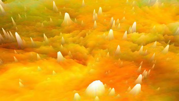An elegant bright colored abstract background that can be used as a background for cell phones. 3d rendered.