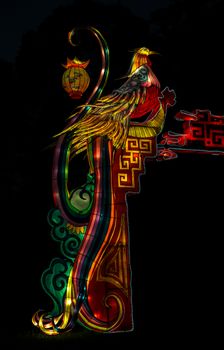 Sibiu City, Romania - 23 June 2019. The Lantern Festival a centuries-old Chinese tradition will illuminate the ASTRA Museum at the Sibiu International Theatre Festival from Sibiu, Romania.