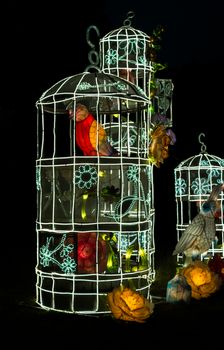 Sibiu City, Romania - 23 June 2019. The Lantern Festival a centuries-old Chinese tradition will illuminate the ASTRA Museum at the Sibiu International Theatre Festival from Sibiu, Romania.