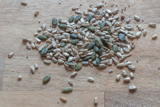 grains and seeds,
