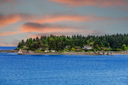 Gallows Point Light Park in Nanaimo British Columbia