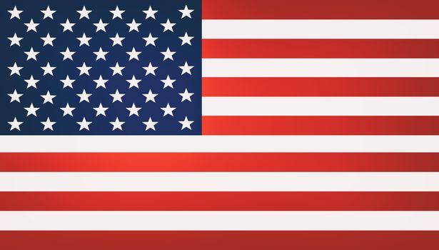 USA United States of America flag illustration background.