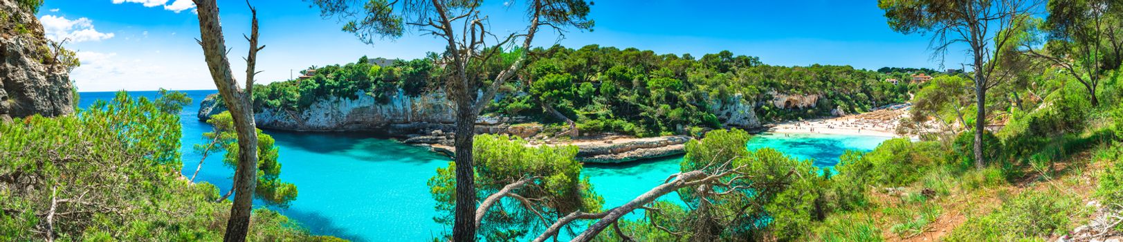 Spain Mallorca island, bay of Cala Llombards beach, Mediterranean Sea