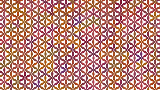 Bright colored mosaic background with geometric shapes pattern for wallpaper, tiles design and textile printing.