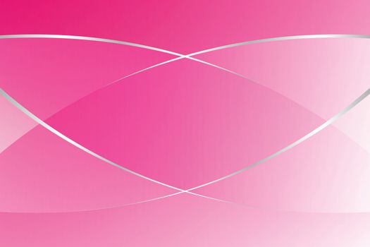 pink gradient color soft light and silver line graphic for cosmetics banner advertising luxury modern background