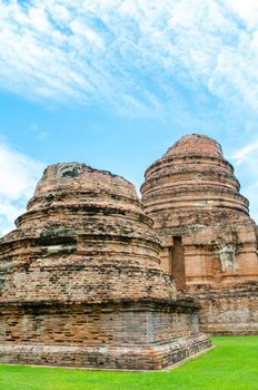 Temple at Ayutthaya city in thailand.