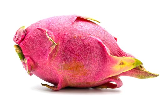 A Dragon Fruit isolated on white background.