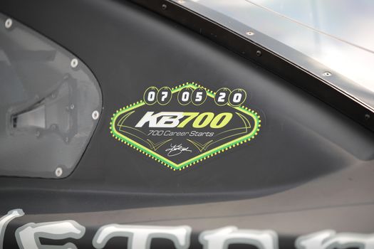 Kurt Busch (1) gets ready for the Big Machine Hand Sanitizer 400 Powered by Big Machine Records at Indianapolis Motor Speedway in Indianapolis, .