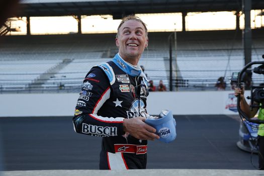 Kevin Harvick (4) wins the Big Machine Hand Sanitizer 400 Powered by Big Machine Records at Indianapolis Motor Speedway in Indianapolis, .