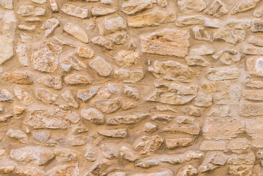 Stone wall background texture, structure close-up