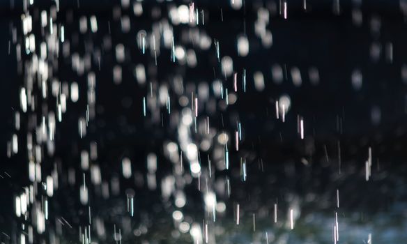 splashing water drops in motion abstract blur background pattern