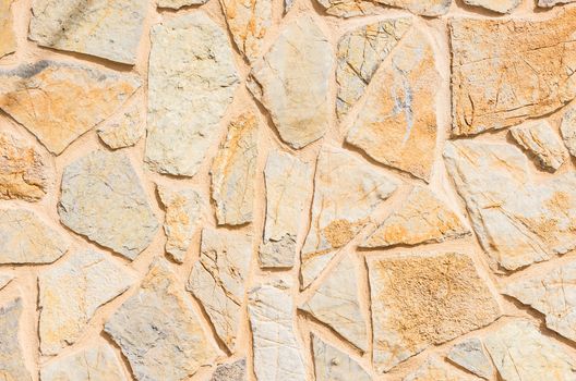 Stone wall background texture, structure close-up