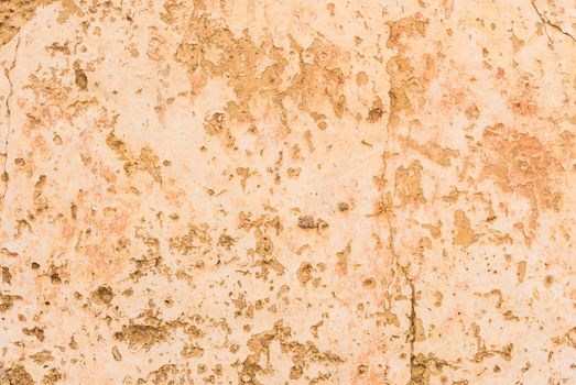 Close-up of old damaged wall plaster background texture