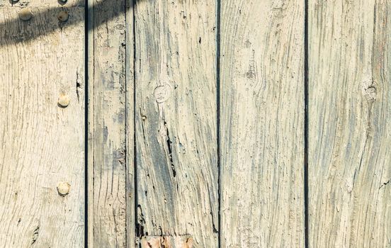 Old wooden planks background texture with copy space