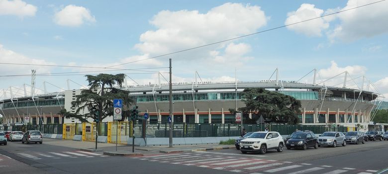 TURIN, ITALY - CIRCA MAY 2019: Stadio Comunale Olimpico aka Filadelfia stadium