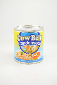 MANILA, PH - JUNE 26 - Cow bell condensed milk can on June 26, 2020 in Manila, Philippines.