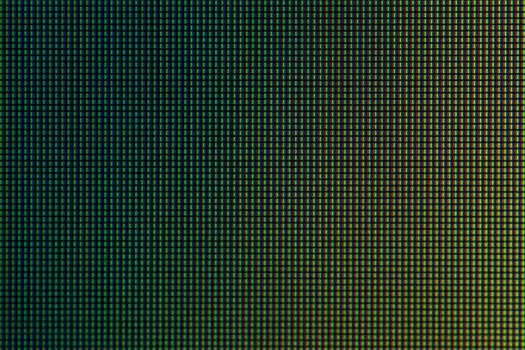 Closeup LED diode from LED computer monitor screen display panel for design.