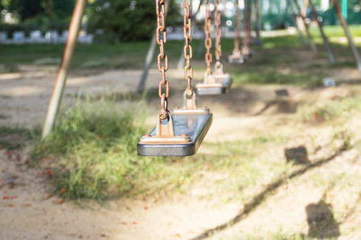 swings for sit in the park 