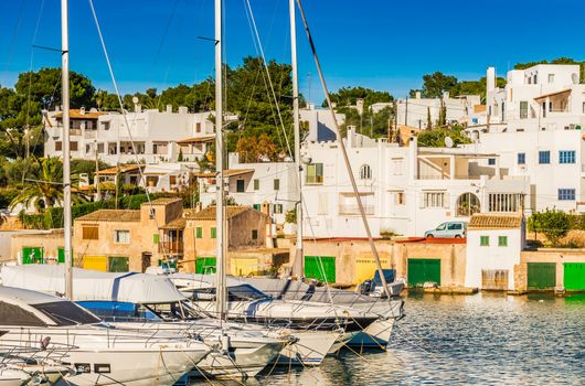 Idyllic view of marina of Cala D'Or on Mallorca island, Spain 



Mediterranean Sea