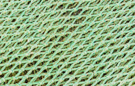 Close-up of fishing nets pattern background