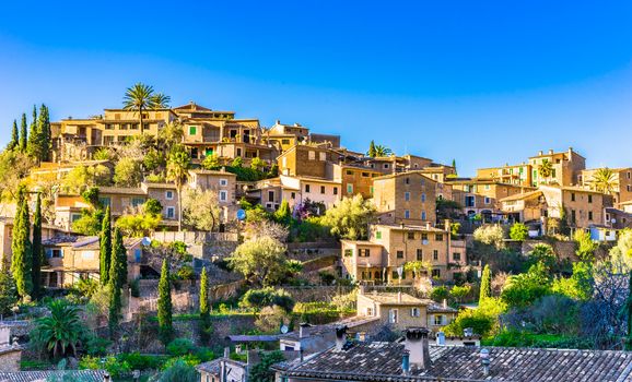 Old spanish village of Deia, Majorca Mallorca Spain
