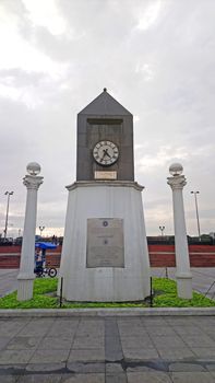 MANILA, PH - JAN 2 - Memorial clock on January 2, 2017 in Manila, Philippines.