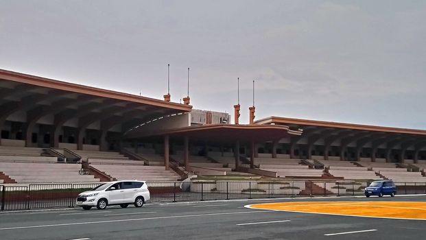 MANILA, PH - JAN 2 - Quirino grandstand on January 2, 2017 in Manila, Philippines.