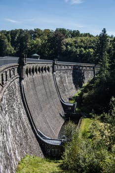 Neye dam in the Bergisches Land