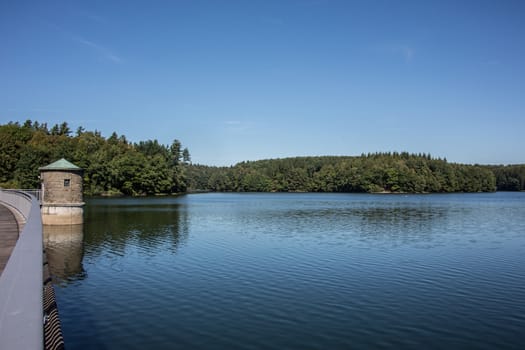 Neye dam in the Bergisches Land