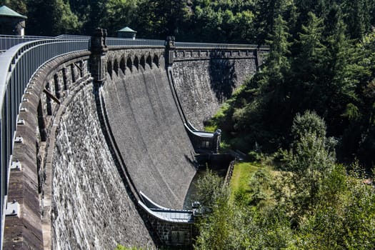 Neye dam in the Bergisches Land