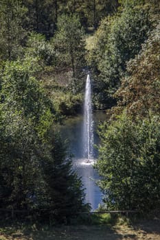 Neye dam in the Bergisches Land