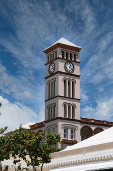 Hamilton Bermuda Sessions House and Clock Tower