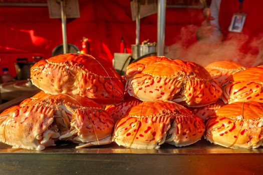Crabs, Wangfujing Snack Street, Beijing, China