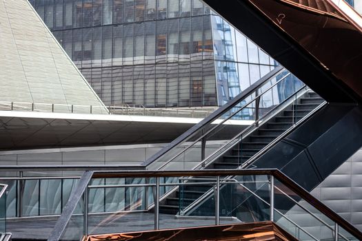 Fragment of the Vessel at Hudson Yards located on Manhattan's West side - Image