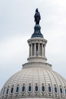 Washington DC Capitol detail.