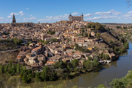 View of Toledo from the Mirador del Valle, Spain