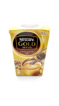 MANILA, PH - JUNE 23 - Nescafe gold blend coffee on June 23, 2020 in Manila, Philippines.