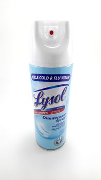MANILA, PH - JUNE 23 - Lysol disinfectant spray on June 23, 2020 in Manila, Philippines.