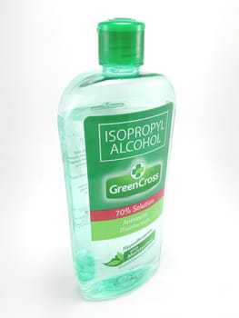 MANILA, PH - JUNE 23 - Green cross isoprophyl alcohol on June 23, 2020 in Manila, Philippines.