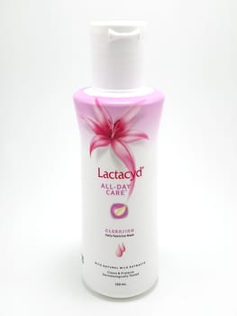 MANILA, PH - JUNE 23 - Lactacyd feminine wash all day care bottle on June 23, 2020 in Manila, Philippines.