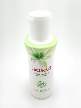 MANILA, PH - JUNE 23 - Lactacyd feminine wash odor block bottle on June 23, 2020 in Manila, Philippines.