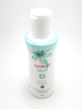 MANILA, PH - JUNE 23 - Lactacyd feminine wash cool and fresh bottle on June 23, 2020 in Manila, Philippines.