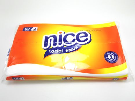 MANILA, PH - JUNE 23 - Nice facial tissue paper on June 23, 2020 in Manila, Philippines.