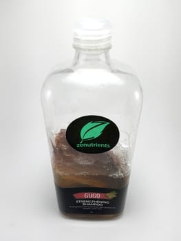 MANILA, PH - JUNE 23 - Zenutrients gugo strengthening shampoo on June 23, 2020 in Manila, Philippines.