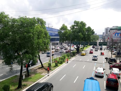 QUEZON CITY, PH - JUNE 2 - Quezon avenue road on June 2, 2018 in Quezon City, Philippines.