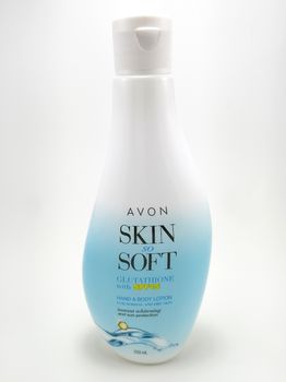 MANILA, PH - JUNE 23 - Avon skin so soft hand and body lotion on June 23, 2020 in Manila, Philippines.