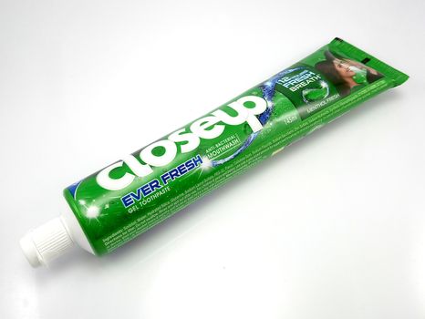 MANILA, PH - JUNE 23 - Close up ever fresh toothpaste on June 23, 2020 in Manila, Philippines.