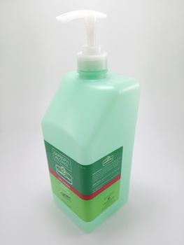 MANILA, PH - JUNE 23 - Green cross isoprophyl alcohol squeeze bottle on June 23, 2020 in Manila, Philippines.