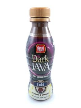 MANILA, PH - JUNE 23 - Great taste dark java iced coffee drink on June 23, 2020 in Manila, Philippines.