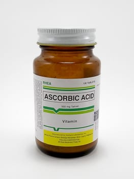 MANILA, PH - JUNE 23 - Rhea ascorbic acid vitamin c on June 23, 2020 in Manila, Philippines.